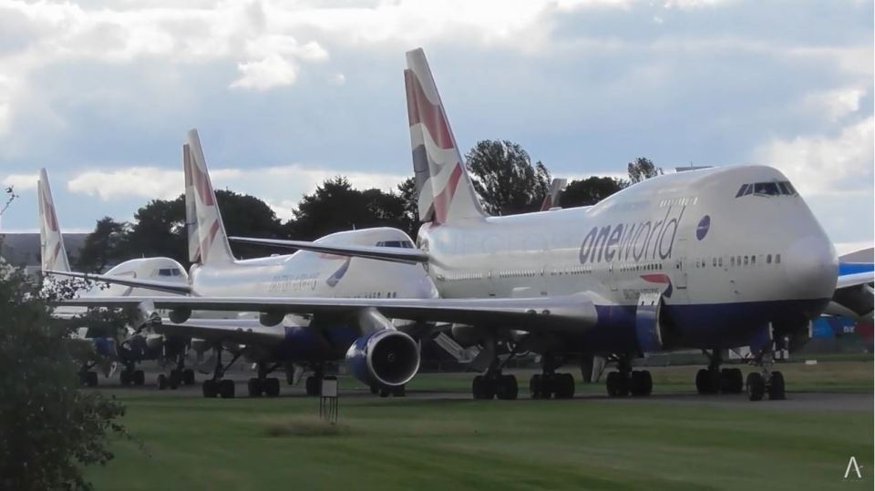 Cotswold Airport in Kemble, Gloucestershire, has become a plane graveyard