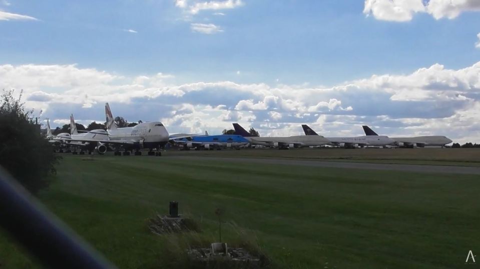 Plane spotter group Aviation Up Close shared footage of the airport