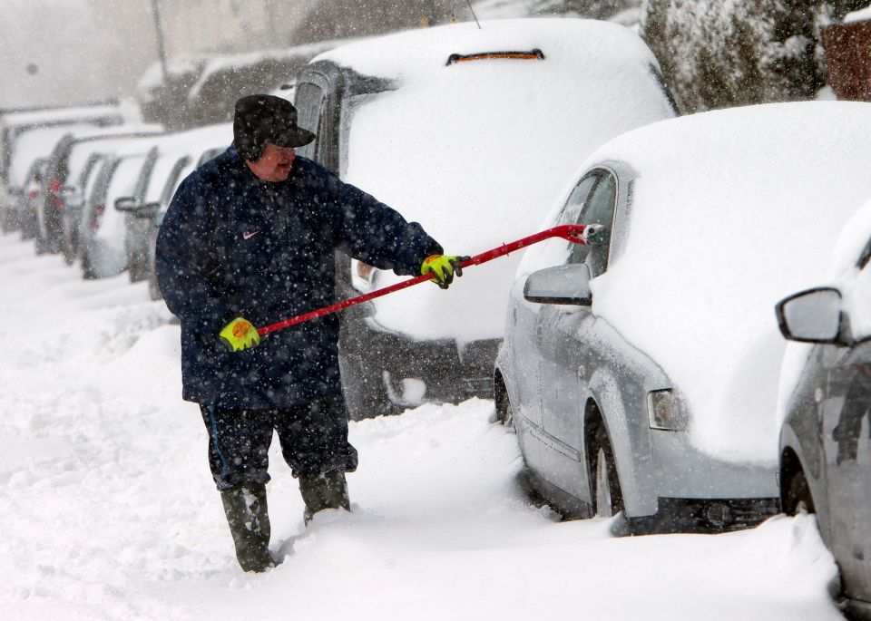 It can be all too easy to damage your car rushing to clear it for your journey