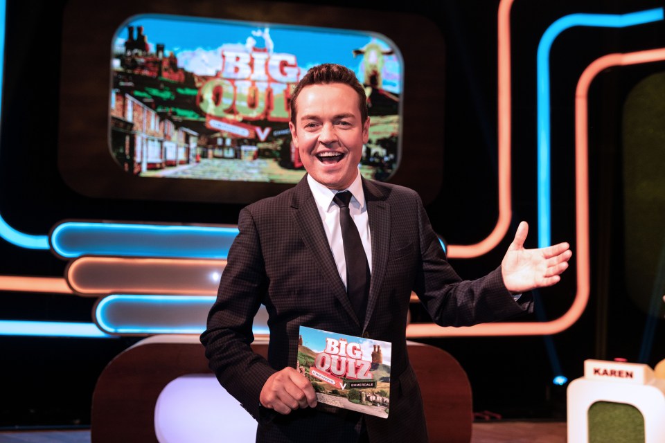 Stephen Mulhern hosts the Big Soap Quiz