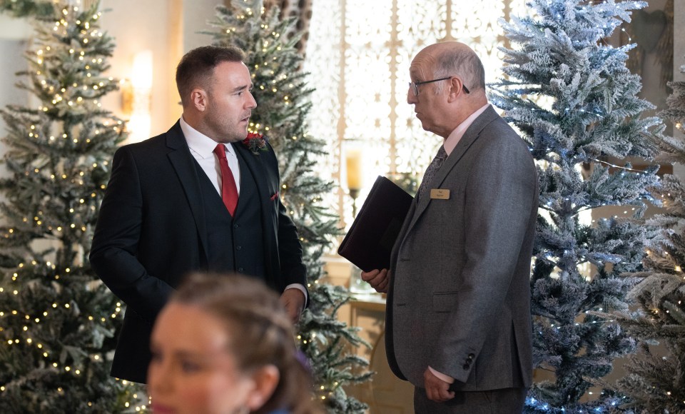 Tyrone Dobbs is hopeful Fiz will like his Christmas wedding surprise