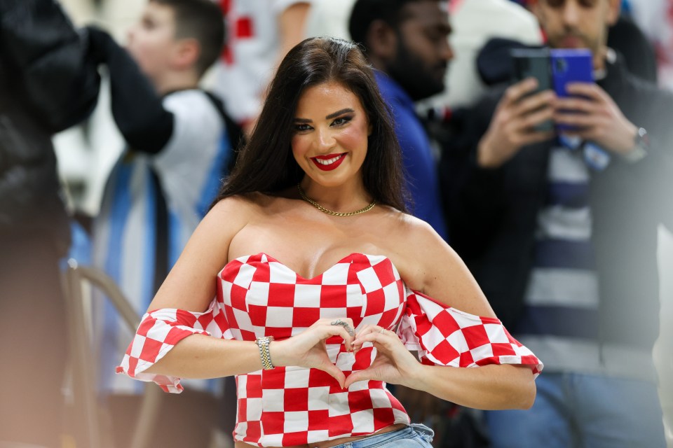 Suzy taunted Ivana Knoll after Argentina beat Croatia