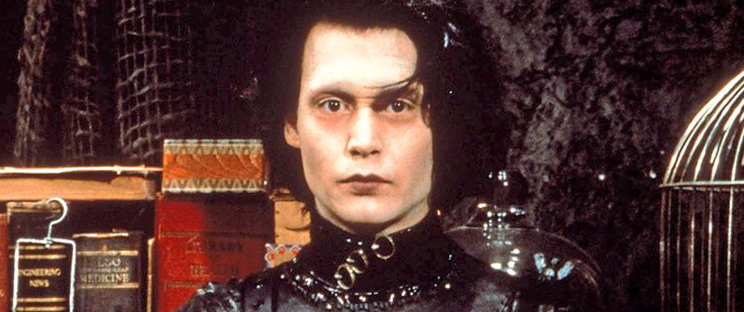 Edward Scissorhands is a 1990 classic film starring Johnny Depp