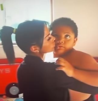 Katie Price kisses Harvey in throwback video