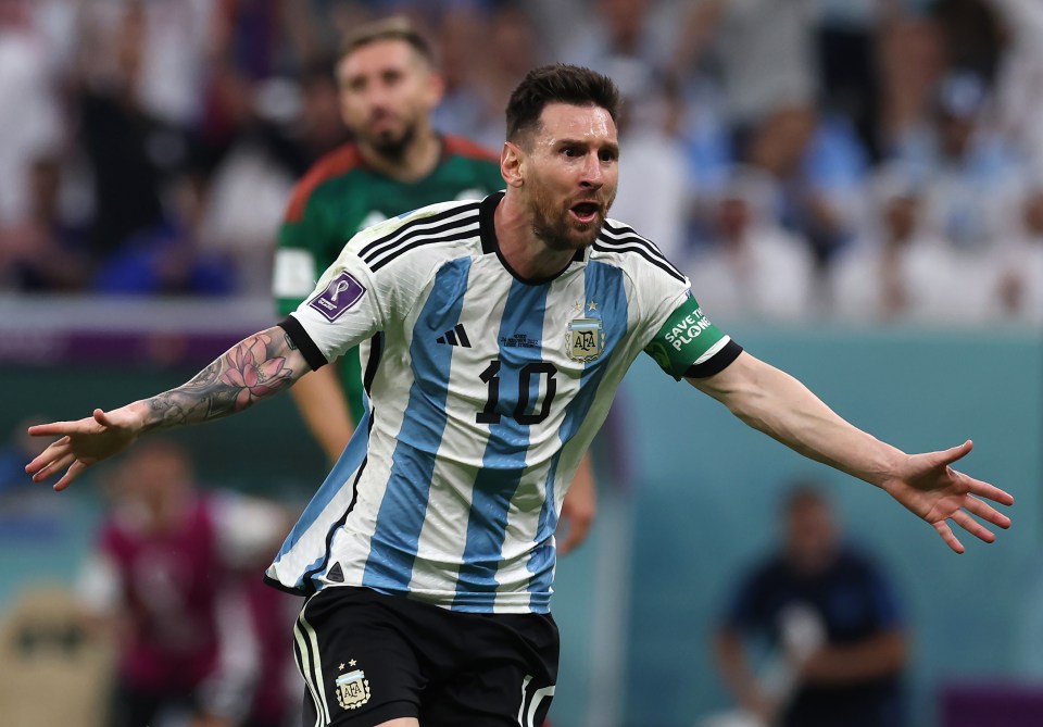 Lionel Messi scored a pivotal goal against Mexico