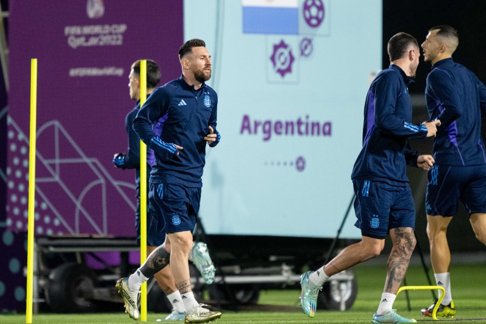 Lionel Messi and the rest of the starting XI were given the day off on Thursday