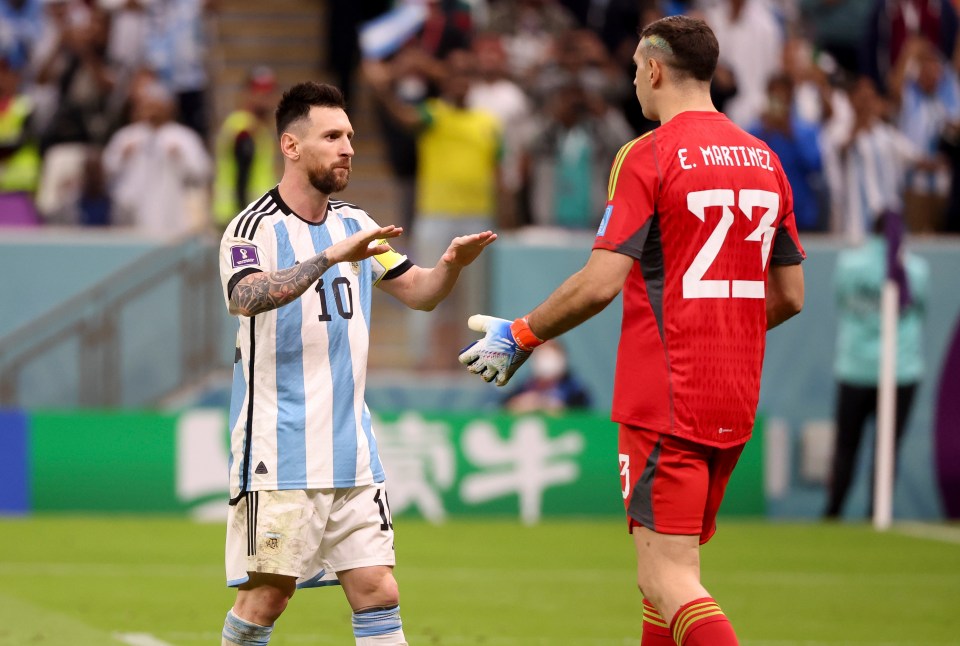 Lionel Messi and Emiliano Martinez will start for Argentina in the World Cup semi-final