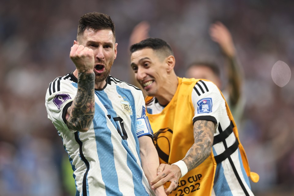 Messi was the first of the pair to win a World Cup