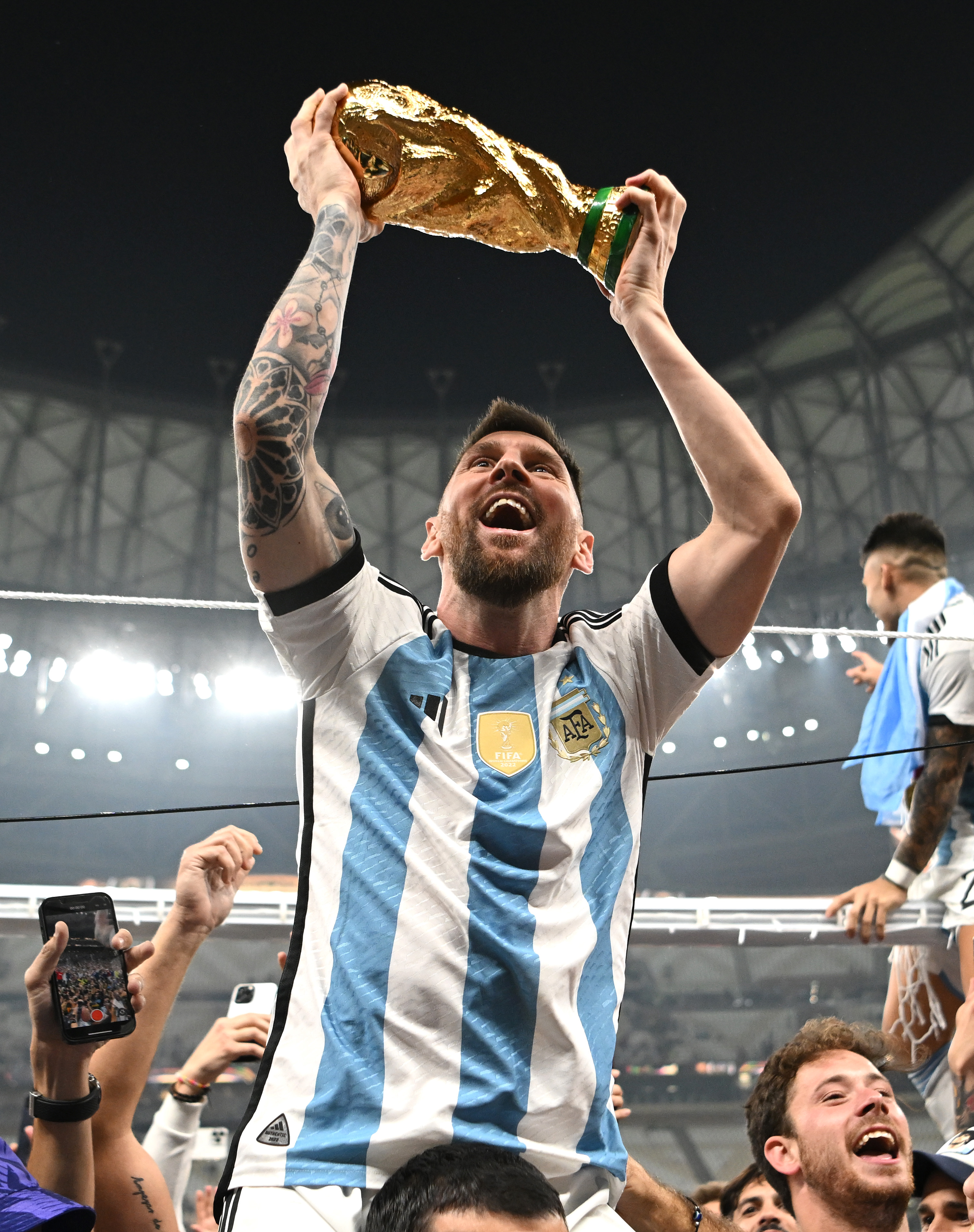 Lionel Messi led Argentina to the 2022 World Cup