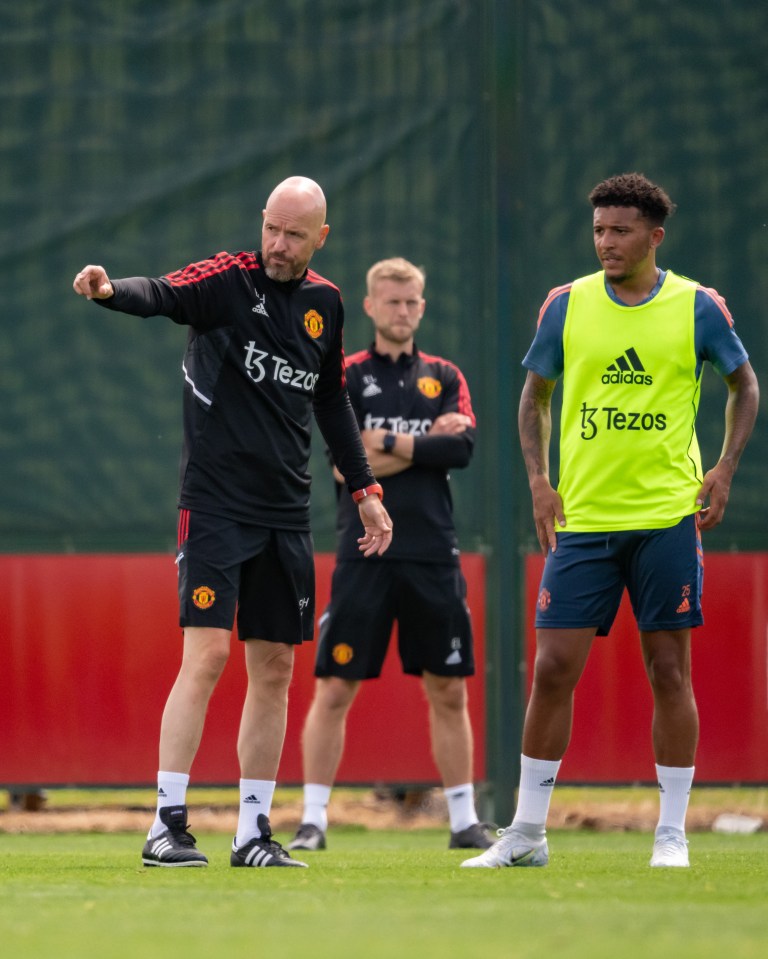 Man Utd manager Erik ten Hag is baffled by Sancho's collapse in confidence