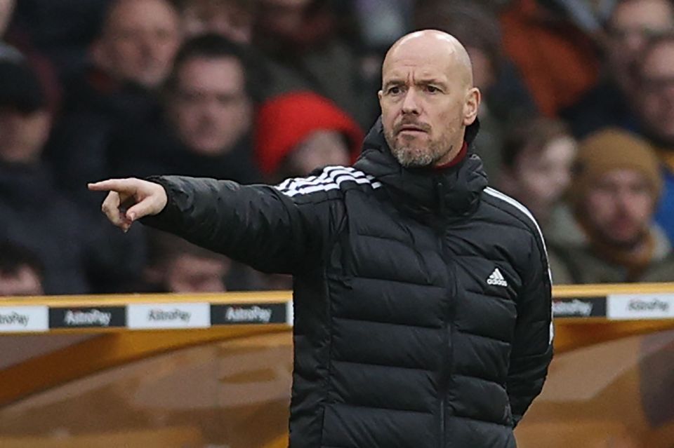 Erik ten Hag dropped Marcus Rashford from the starting XI against Wolves