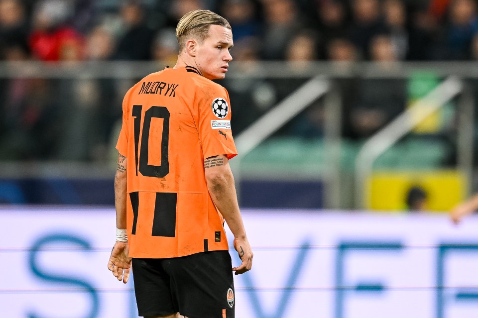 Shakhtar Donetsk want a big fee for Mykhaylo Mudryk