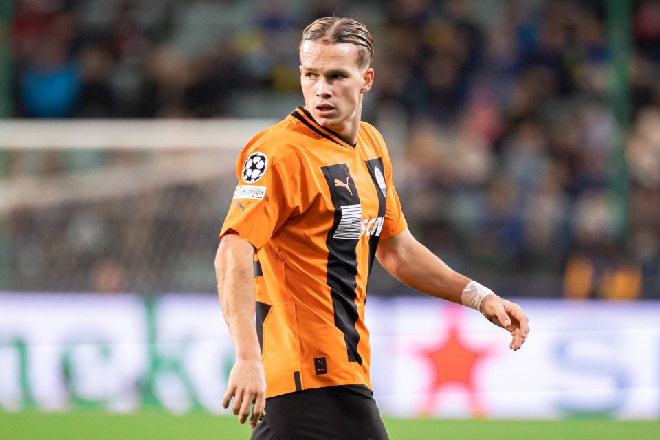 Shakhtar Donetsk are playing hardball over Mykhailo Mudryk