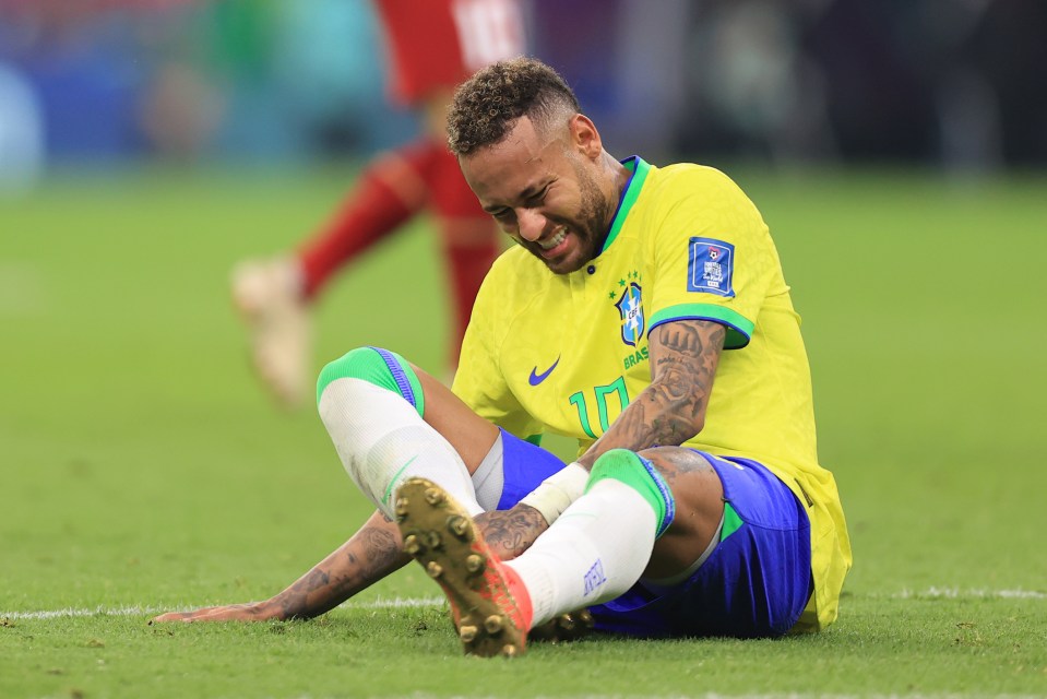 Neymar has not played since picking up an injury against Cameroon