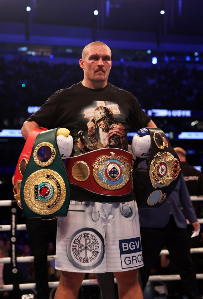 Oleksandr Usyk is in talks to fight Tyson Fury