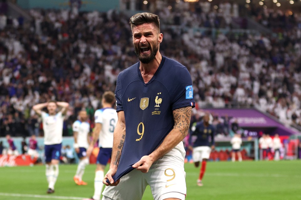 Olivier Giroud's header sealed a 2-1 win for France in today's quarter-final battle