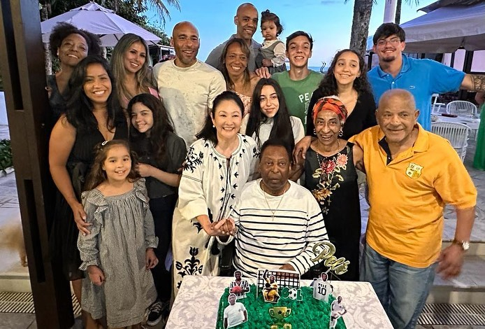 Pele leaves behind six children