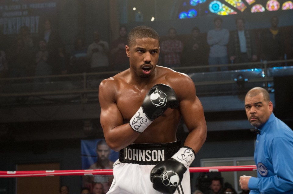 Jordan played boxer Donnie Creed in Creed