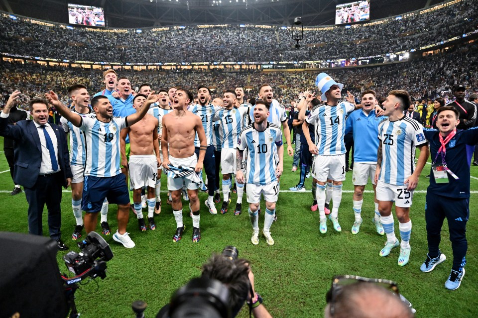 Argentina were roared on to victory by their phenomenal support