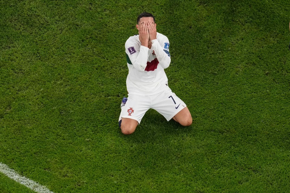 Cristiano Ronaldo's Portugal were eliminated from the World Cup on Saturday