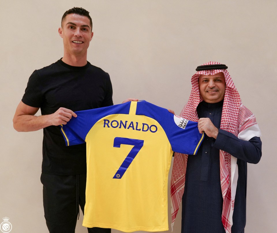 Cristiano Ronaldo secured his record move to Al-Nassr this week