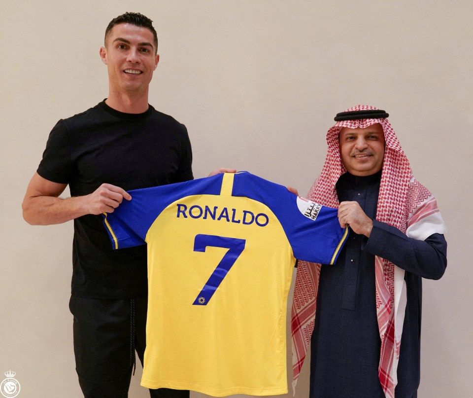 Cristiano Ronaldo joined Al-Nassr on a whopping £173m-a-year deal