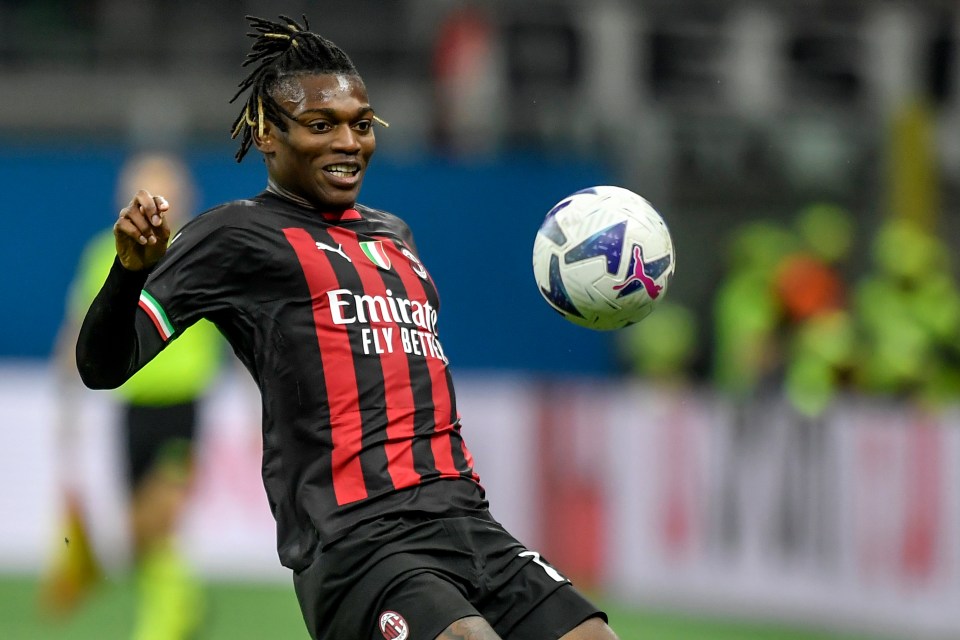 Chelsea are believed to be readying a huge bid for Ac Milan’s Rafael Leao