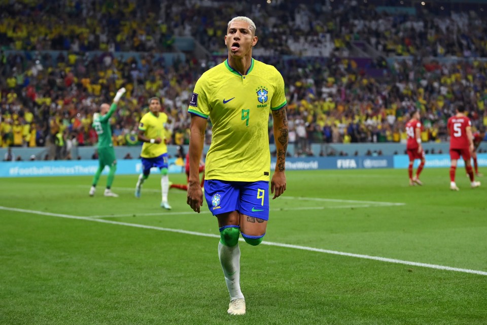 Richarlison has scored one of the goals of the tournament so far