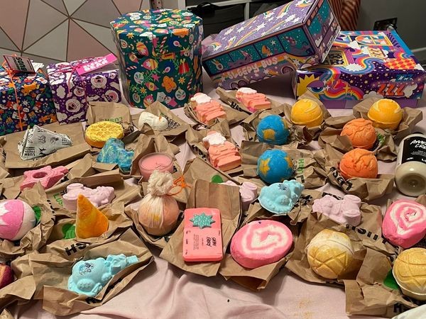 This Lush fan showed her monster haul on Facebook where people quickly blamed her for having bagged that many items