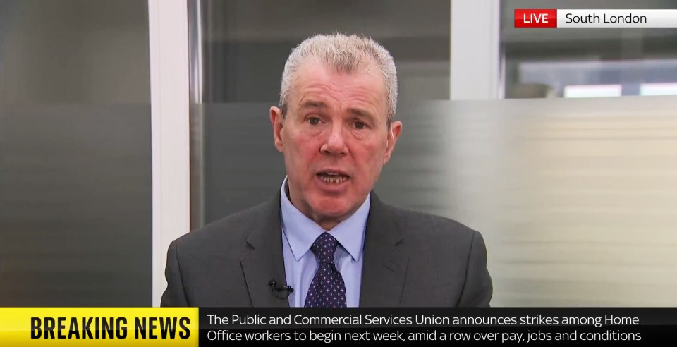 General secretary Mark Serwotka threatened to work with other public sector unions to cause maximum chaos