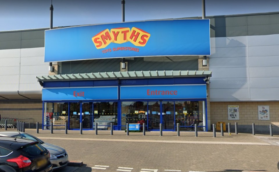 Emily says staff at the Smyths store in Mansfield rejected her son's attempt to buy a toy with loose change