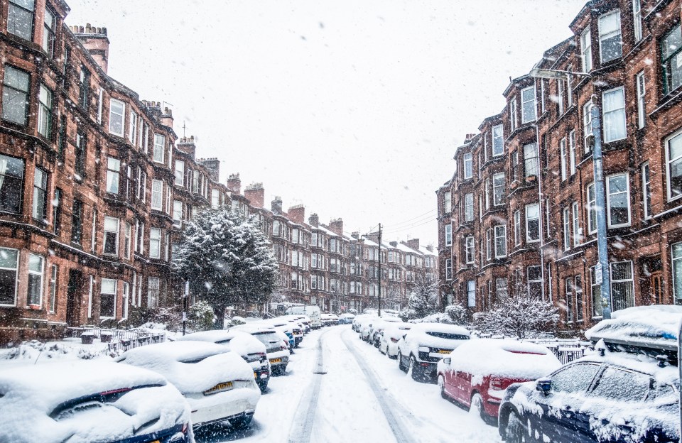 Snow and ice are expected in some parts of the country| Glasgow, Scotland