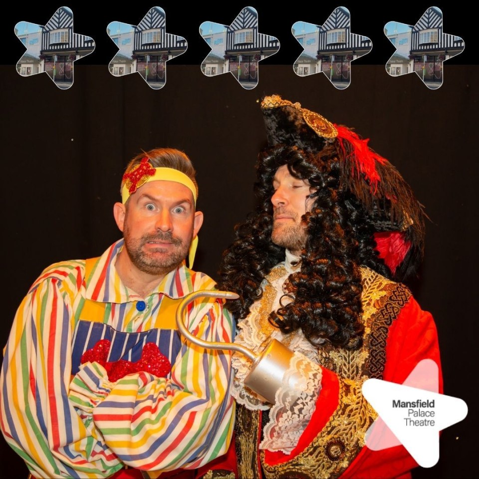 The star was seen dressed up as Captain Hook for a new role