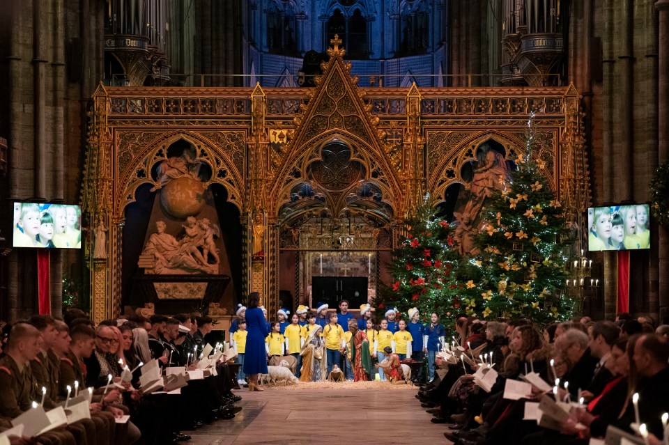 The service will be broadcast on ITV1 on Christmas Eve