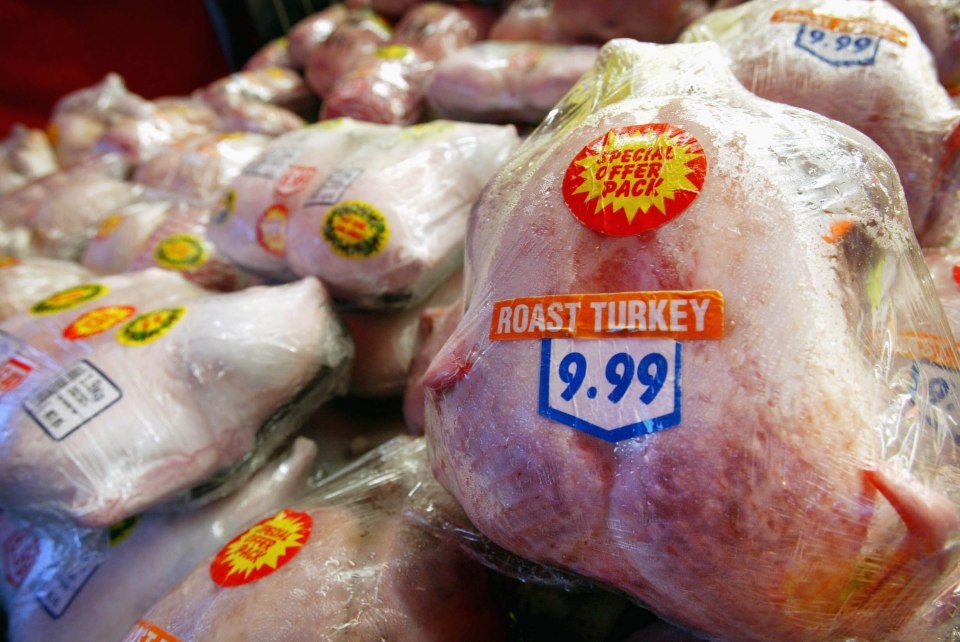 Sales of frozen turkeys reportedly doubled in October, but this has led to a collapse in demand for free range turkeys