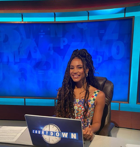 Vick Hope will guest host Countdown this week in the Dictionary Corner