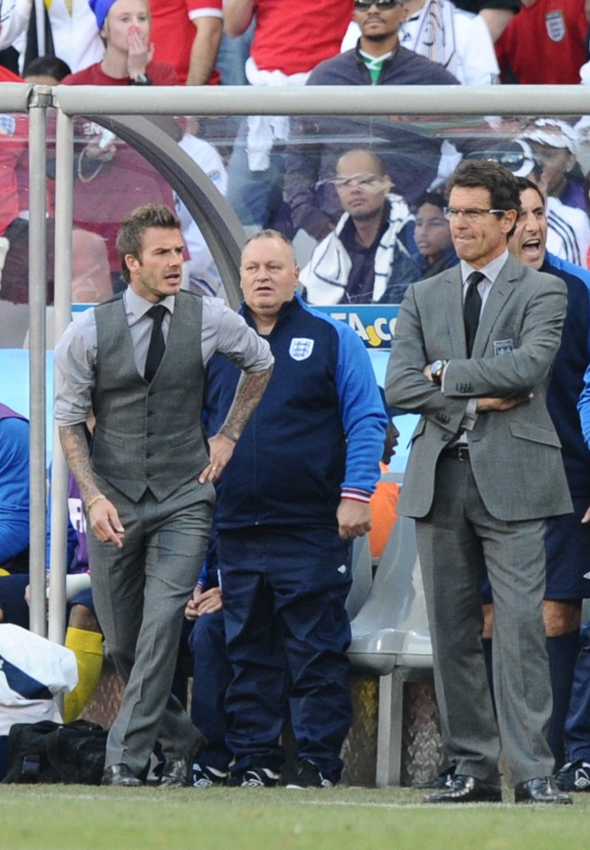 Although he did say manager Fabio Capello misjudged the players