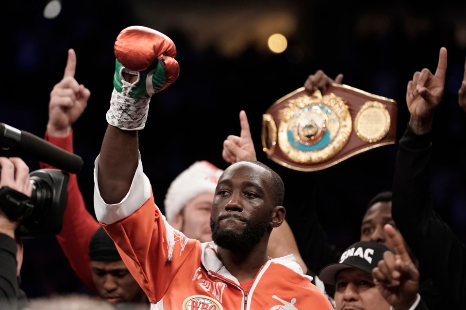 Spence's rival Terence Crawford retained his WBO welterweight world title on Saturday