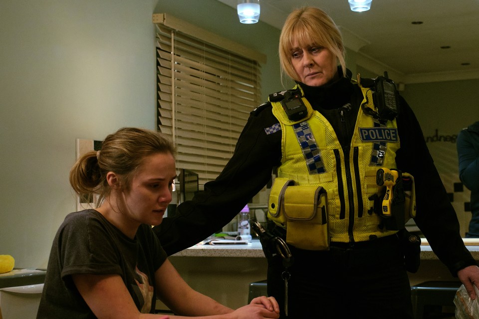 Sarah Lancashire plays police sergeant Catherine Cawood