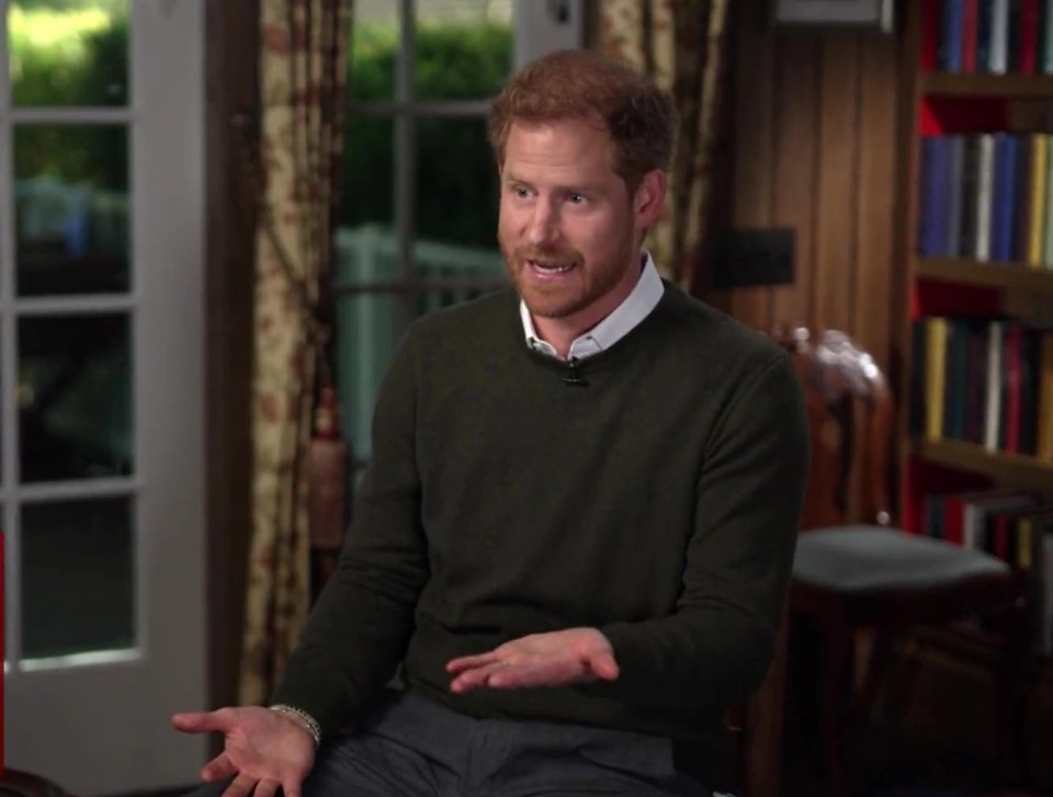 Prince Harry, pictured in an interview with CBS, is releasing his book next week