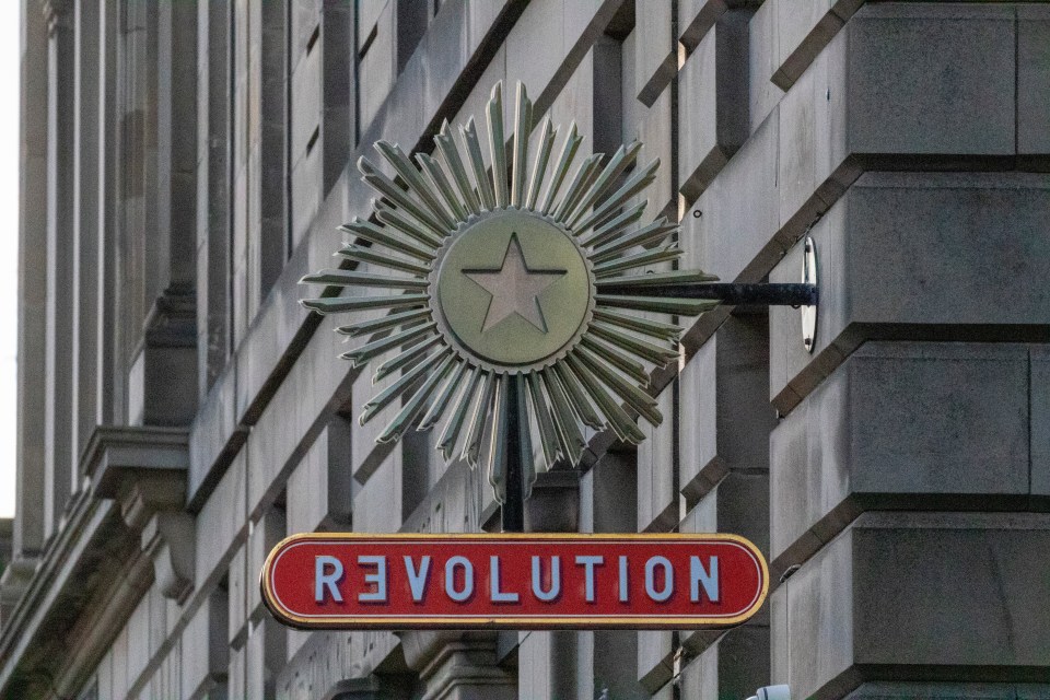 Revolution operates 90 venues across the UK