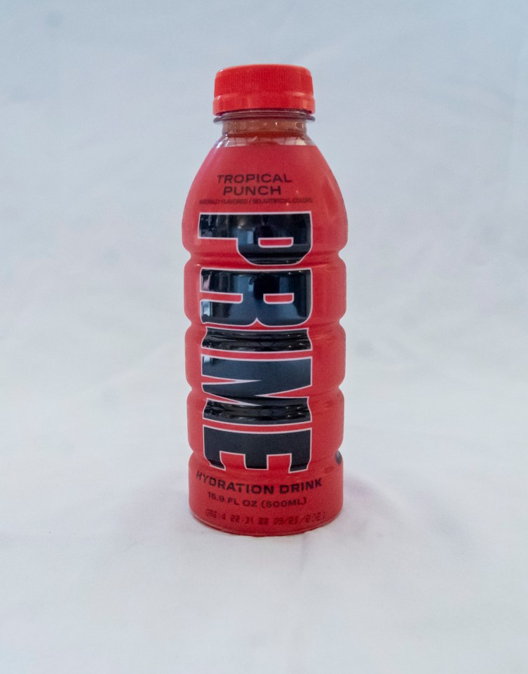 Prime's Tropical Punch flavour hydration drink scored 6/10 in our taste test