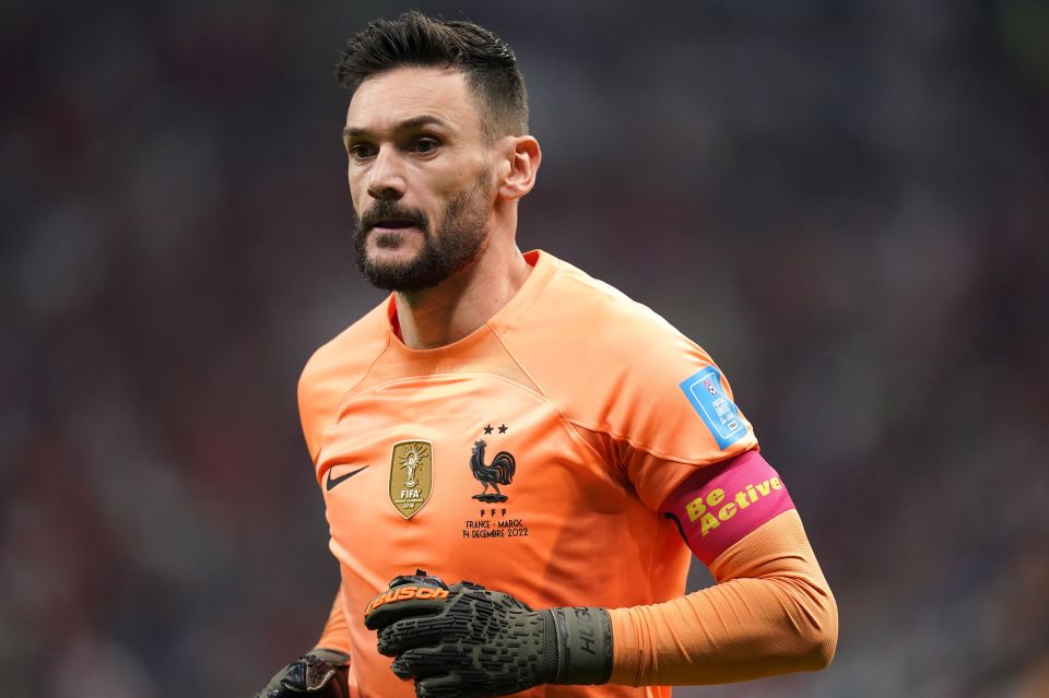 Hugo Lloris has the most international caps for France