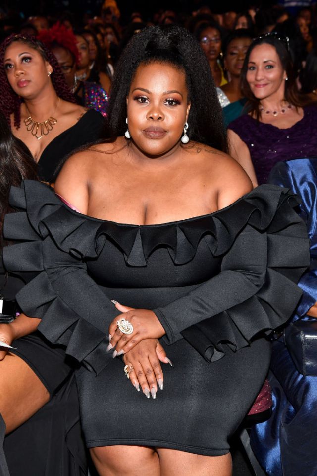 Fans are certain it's Glee star Amber Riley