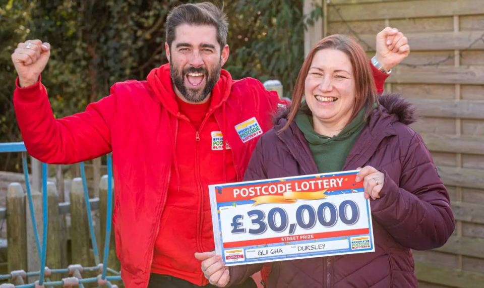 The mum-of-two is going to give some of the winnings back to the community