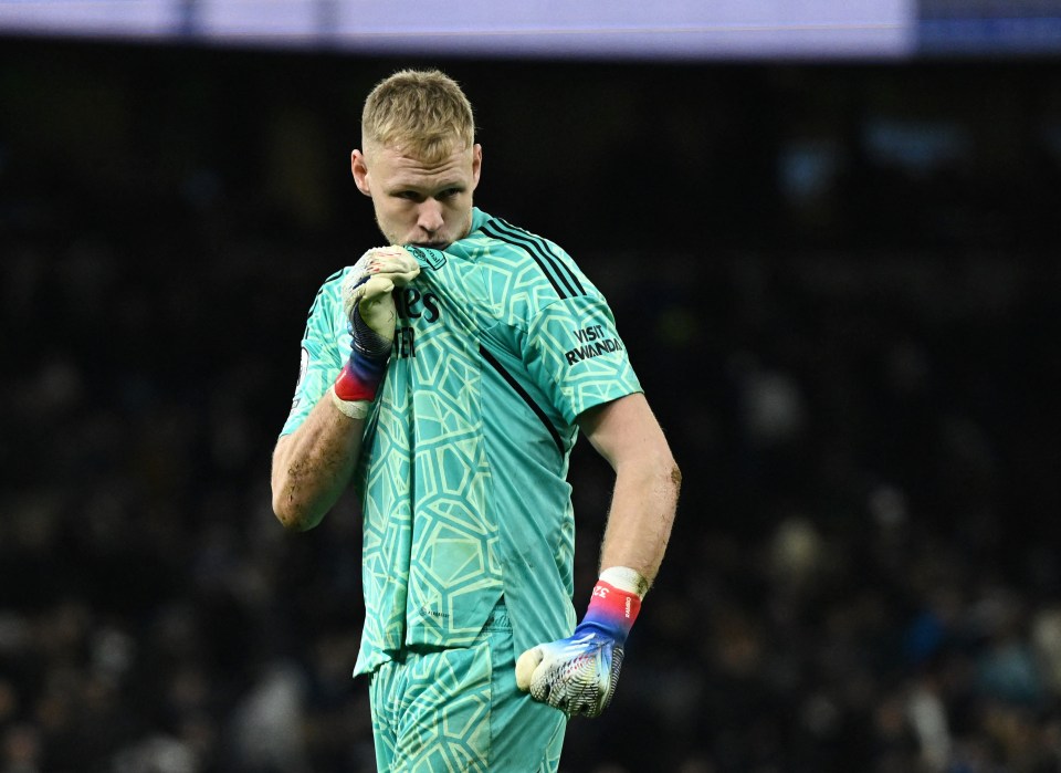 Aaron Ramsdale was man of the match in the North London Derby.