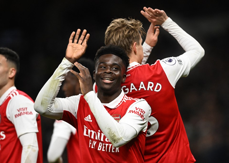 Bukayo Saka and Martin Odegaard have been unstoppable for Arsenal.