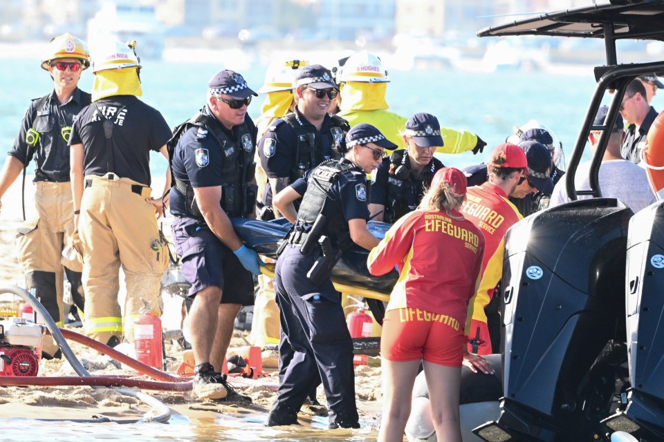 Sunbathers, boaters and jet ski riders raced to help the victims