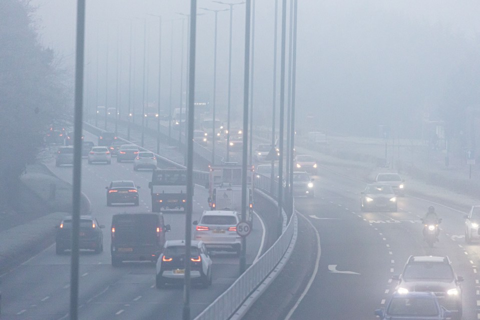 The Met Office has issued tips on driving safely in the fog