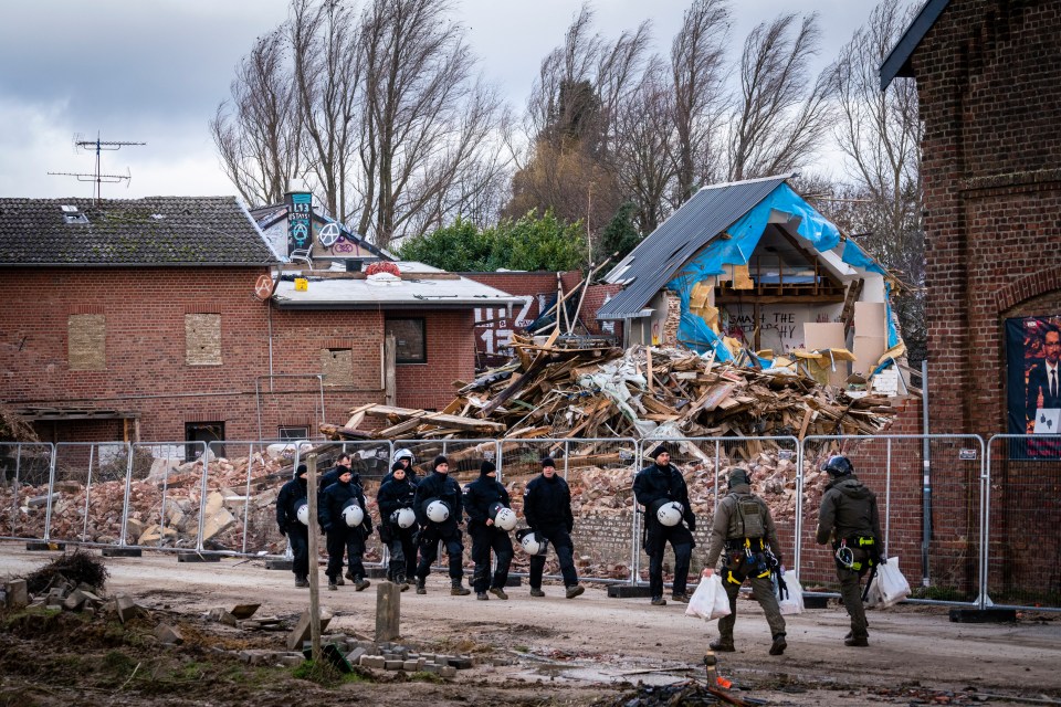 Demolition of houses in Luetzerath